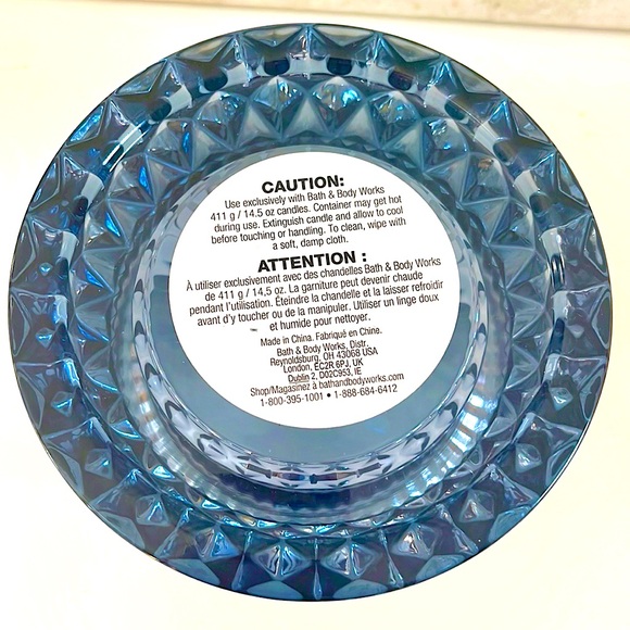 Bath & Body Works Faceted Candle Holder - Picture 3 of 3